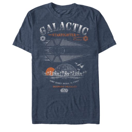 Men_s Star Wars Rogue One Galactic Starfighter Death Star T-Shirt