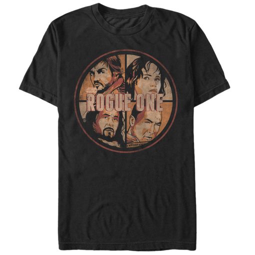 Men_s Star Wars Rogue One Rebel Circle T-Shirt