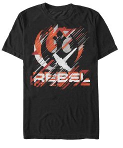 Men_s Star Wars Rogue One Rebel Crest Streaks T-Shirt