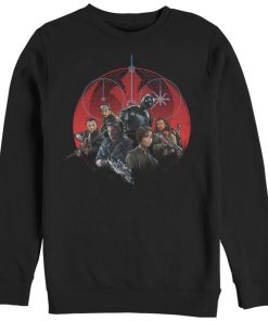 Men_s Star Wars Rogue One Rebel Spy Group Shot Sweatshirt