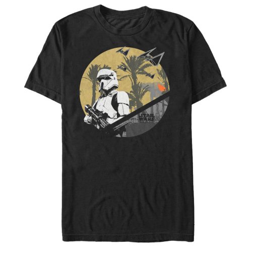 Men_s Star Wars Rogue One Shoretrooper Scarif Battle T-Shirt