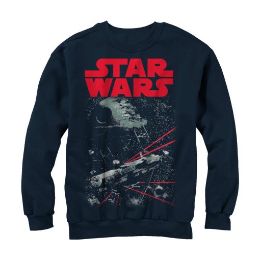 Men_s Star Wars Space Fight Sweatshirt