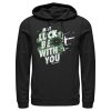 Men_s Star Wars St. Patrick_s Day May Luck Be With You Clover Pull Over Hoodie