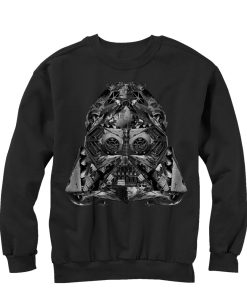 Men_s Star Wars Starfighter Vader Helmet Sweatshirt
