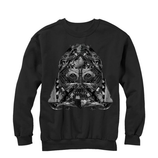 Men_s Star Wars Starfighter Vader Helmet Sweatshirt