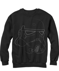 Men_s Star Wars Stormtrooper Outline Sweatshirt