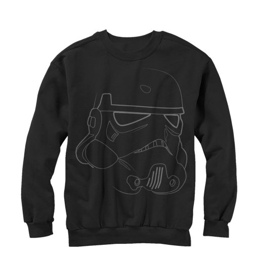 Men_s Star Wars Stormtrooper Outline Sweatshirt