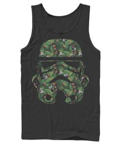 Men_s Star Wars Stormtrooper Tropical Helmet Tank Top