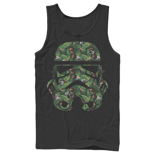 Men_s Star Wars Stormtrooper Tropical Helmet Tank Top