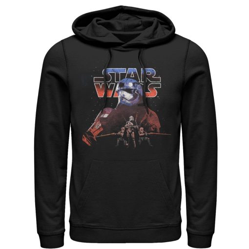 Men_s Star Wars The Force Awakens Captain Phasma Distressed Pull Over Hoodie