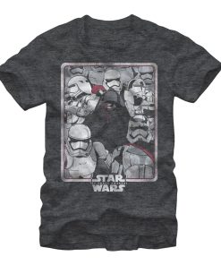 Men_s Star Wars The Force Awakens Kylo Ren Stormtroopers Box T-Shirt