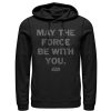 Men_s Star Wars The Force is With You Pull Over Hoodie