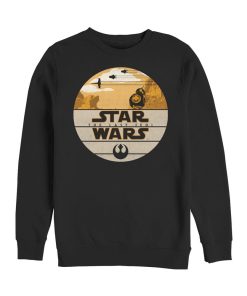 Men_s Star Wars The Last Jedi BB-8 Profile Sweatshirt