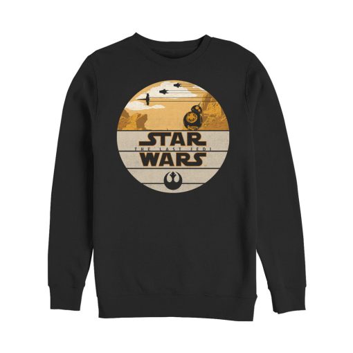 Men_s Star Wars The Last Jedi BB-8 Profile Sweatshirt