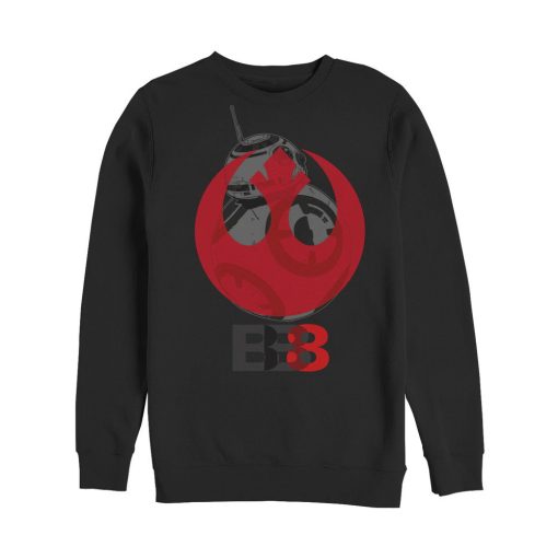 Men_s Star Wars The Last Jedi BB-8 Rebel Emblem Sweatshirt