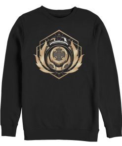Men_s Star Wars The Last Jedi BB-9E Flames Sweatshirt