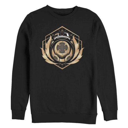 Men_s Star Wars The Last Jedi BB-9E Flames Sweatshirt