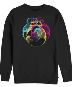 Men_s Star Wars The Last Jedi BB-9E Retro Pop Sweatshirt