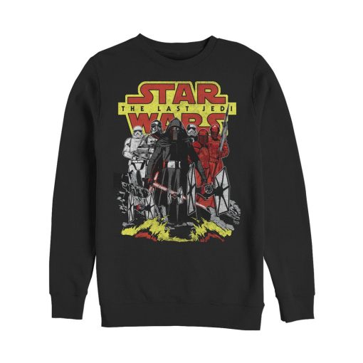 Men_s Star Wars The Last Jedi First Order Defense Sweatshirt