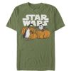Men_s Star Wars The Last Jedi Happy Halloween Porg Logo T-Shirt