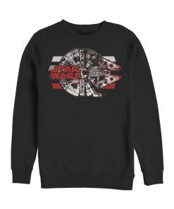 Men_s Star Wars The Last Jedi Millennium Falcon Profile Sweatshirt