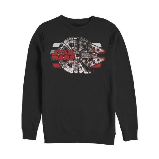 Men_s Star Wars The Last Jedi Millennium Falcon Profile Sweatshirt