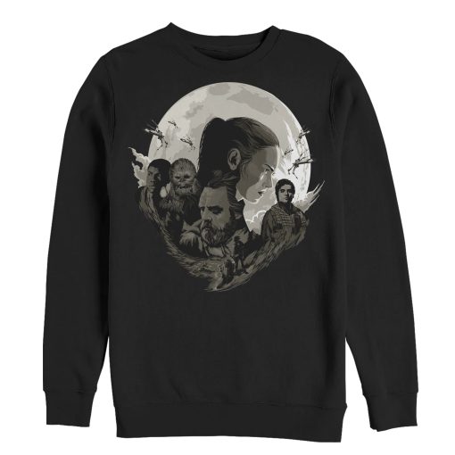 Men_s Star Wars The Last Jedi Planet Profile Sweatshirt