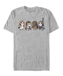 Men_s Star Wars The Last Jedi Porg Costumes T-Shirt