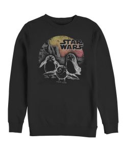 Men_s Star Wars The Last Jedi Porg Sunset Sweatshirt