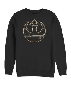 Men_s Star Wars The Last Jedi Rebel Logo Streak Sweatshirt