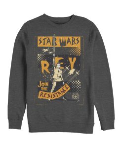 Men_s Star Wars The Last Jedi Rey Join Resistance Sweatshirt