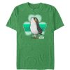 Men_s Star Wars The Last Jedi St. Patrick_s Day Porg Shamrock T-Shirt