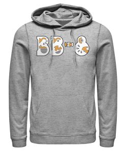 Men_s Star Wars The Rise of Skywalker BB-8 Gear Pull Over Hoodie
