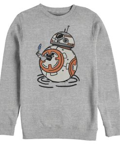 Men_s Star Wars The Rise of Skywalker BB-8 Lighter Sweatshirt