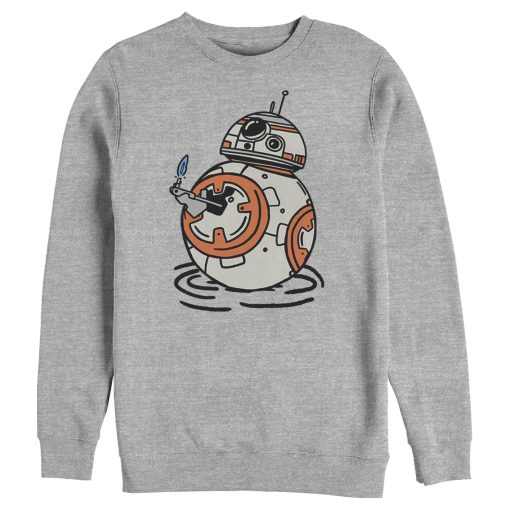 Men_s Star Wars The Rise of Skywalker BB-8 Lighter Sweatshirt