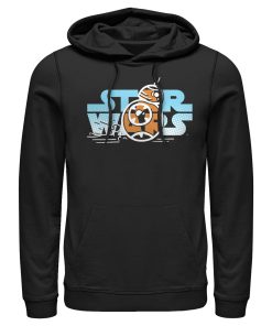 Men_s Star Wars The Rise of Skywalker BB-8 Speed Pull Over Hoodie