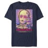 Men_s Star Wars The Rise of Skywalker C-3PO & Babu Frik Neon T-Shirt