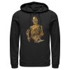 Men_s Star Wars The Rise of Skywalker C-3PO Stay Golden Pull Over Hoodie