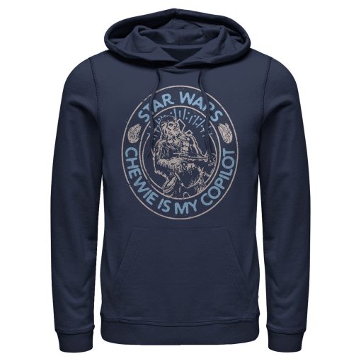 Men_s Star Wars The Rise of Skywalker Chewie Copilot Pull Over Hoodie