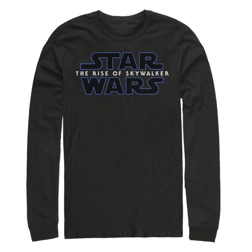 Men_s Star Wars The Rise of Skywalker Classic Logo Long Sleeve Shirt