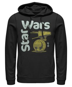 Men_s Star Wars The Rise of Skywalker D-0 Roll Pull Over Hoodie