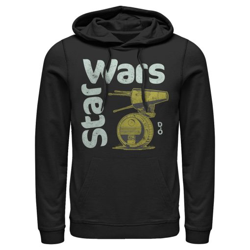 Men_s Star Wars The Rise of Skywalker D-0 Roll Pull Over Hoodie