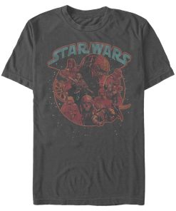 Men_s Star Wars The Rise of Skywalker Dark Side Stars T-Shirt