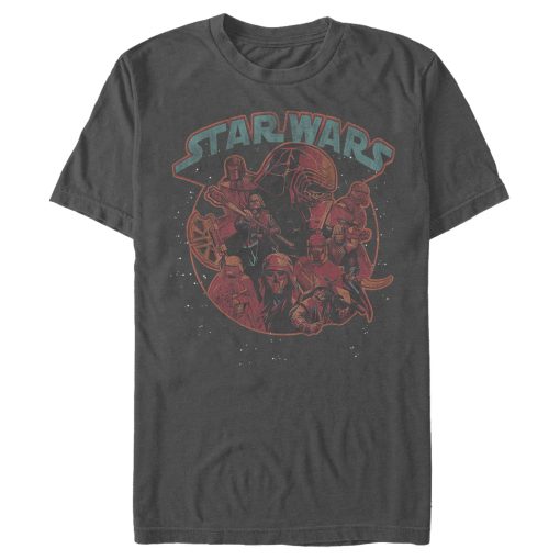 Men_s Star Wars The Rise of Skywalker Dark Side Stars T-Shirt