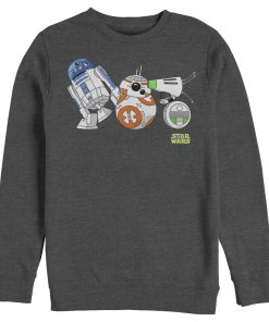 Men_s Star Wars The Rise of Skywalker Droid Party Sweatshirt