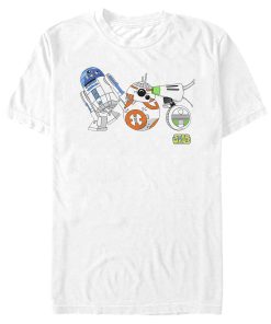 Men_s Star Wars The Rise of Skywalker Droid Party T-Shirt