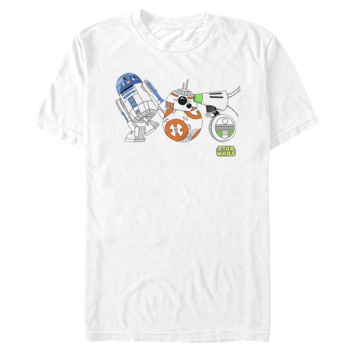 Men_s Star Wars The Rise of Skywalker Droid Party T-Shirt