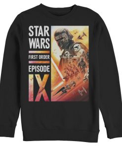 Men_s Star Wars The Rise of Skywalker First Order Glow Sweatshirt