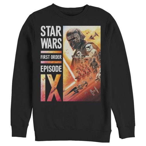 Men_s Star Wars The Rise of Skywalker First Order Glow Sweatshirt