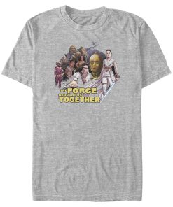 Men_s Star Wars The Rise of Skywalker Force Brought Us Together T-Shirt